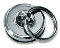 a heavy duty split ring attached to a magnet base