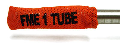 A one inch tube vented cover over a one inch tube pipe