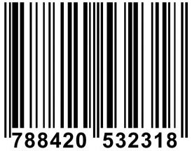 A barcode representing tracking people and items